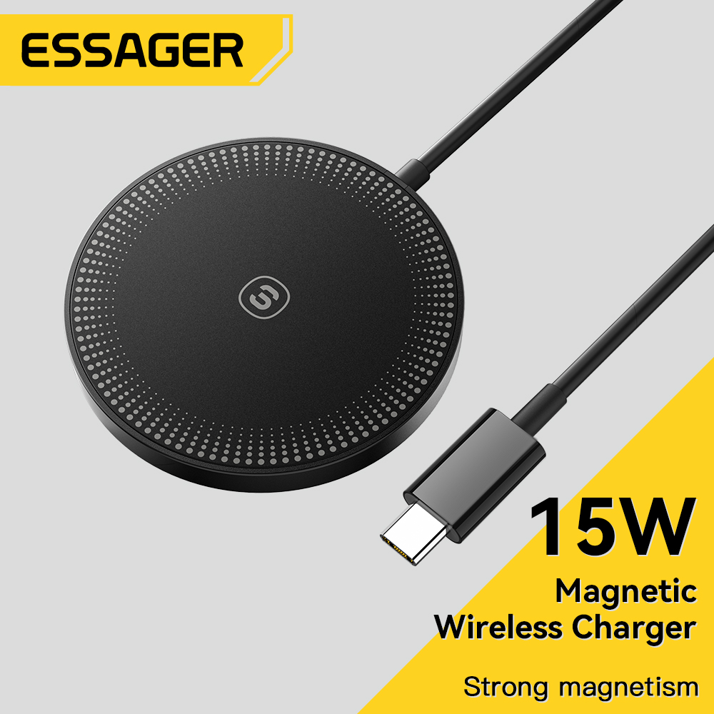 Wireless Charger Watch - Essager Magnetic Qi Wireless Charger 15W