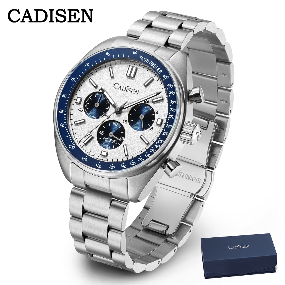 Accessories With Watch - CADISEN 2026 New Men Watches Quartz