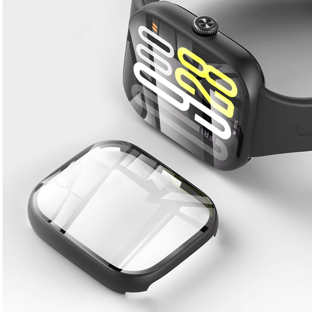 Smartwatch Band Accessories - Tempered Glass+Case For Xiaomi Redmi Watch