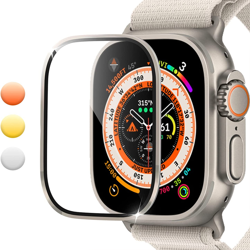 Smartwatch Case - Tempered Glass for Apple Watch Ultra