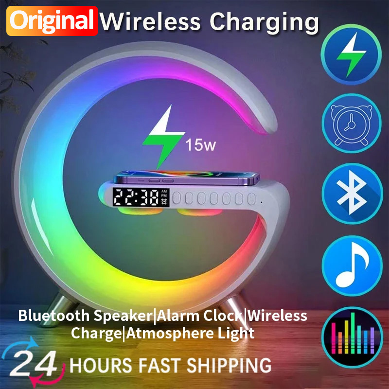 Wireless Charger Watch - Small RGB Wireless Charger Smart Wireless
