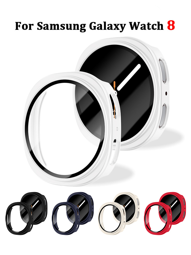 Samsung Smartwatch Accessories - Tempered Glass+Case for Samsung Galaxy Watch