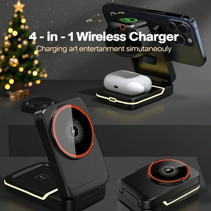 Smartwatch Ac - 3 in 1 Magnetic Foldable Travel