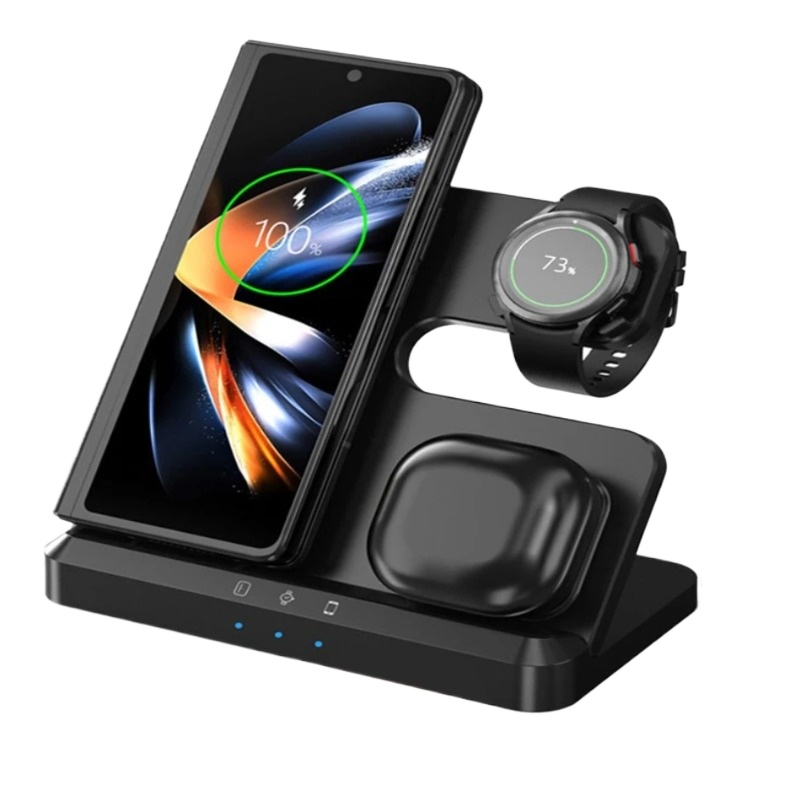 Smartwatch Ac - 3 in 1 Wireless Charger Station