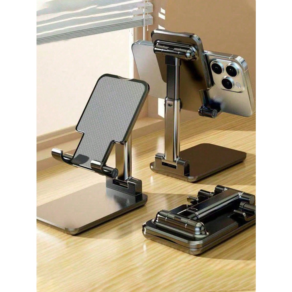 1pc Foldable Phone Stand, Adju – Accessories With Watch Bewertung und Preis