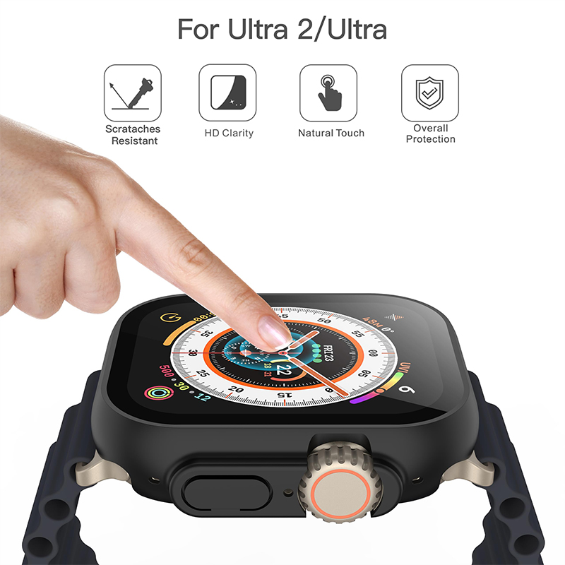 Glass+case For Apple Watch Ult – Smartwatch Band Accessories Bewertung und Preis
