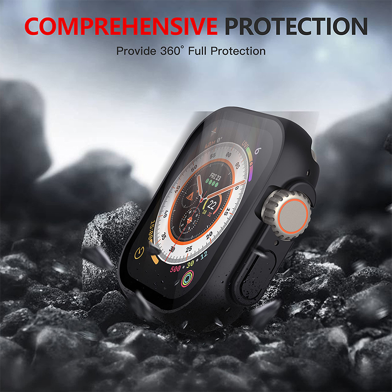 Glass+case For Apple Watch Ult – Smartwatch Band Accessories Bewertung und Preis