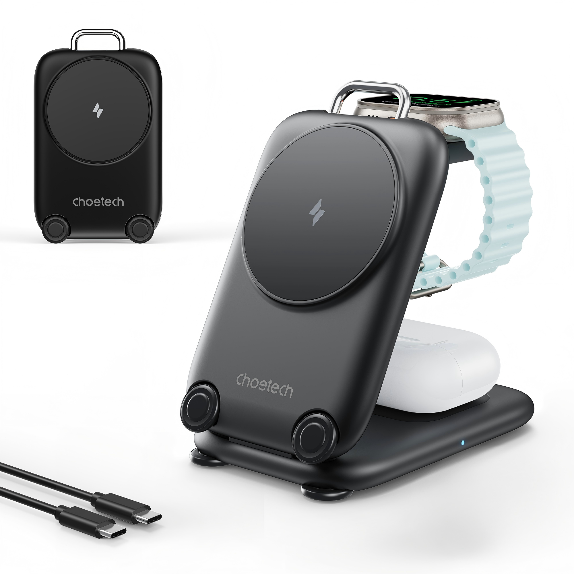 3-in-1  Travel Fast Charge Wir – Smartwatch Ac Bewertung und Preis