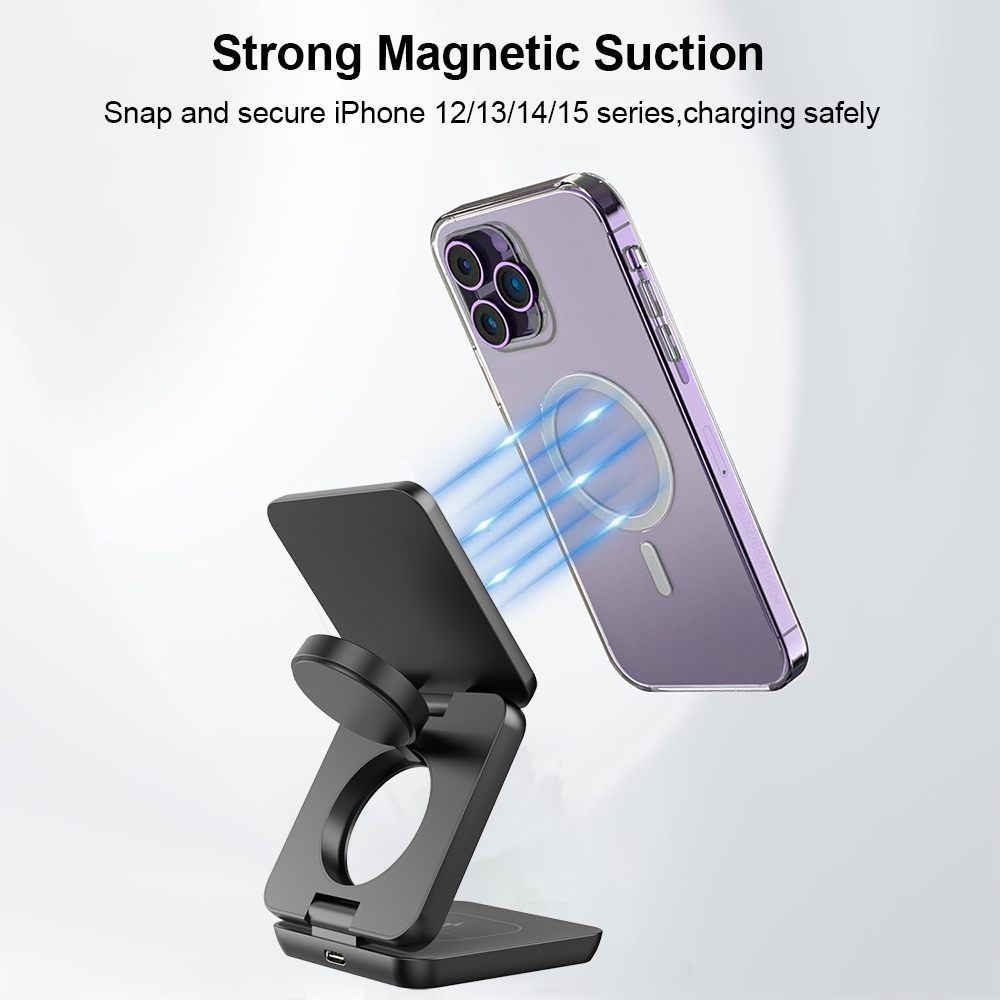 Wireless Charger 3 in 1 Foldab – Smartwatch Ac Bewertung und Preis