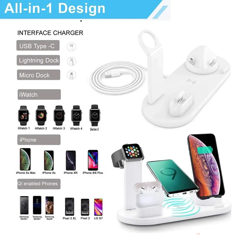 30W 7 in 1 Wireless Charger St – Smartwatch Ac Bewertung und Preis