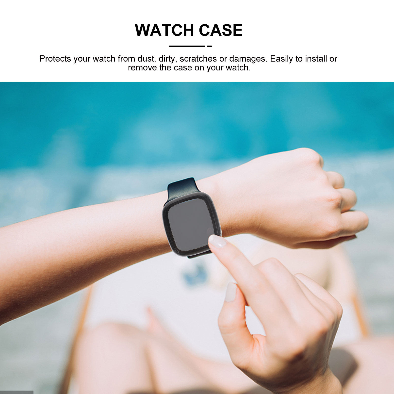 2Pcs Children's Watch Case Pc  – Smartwatch Case Bewertung und Preis