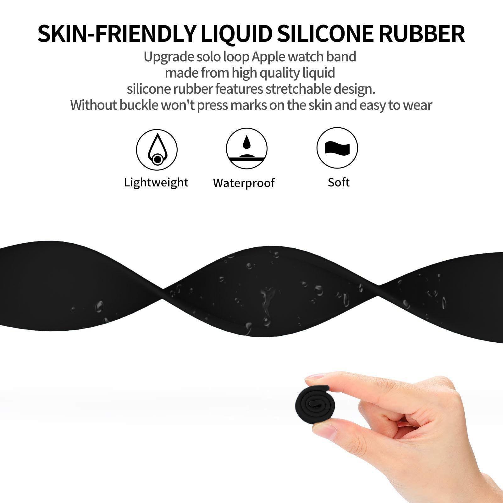Solo Loop silicone for apple W – Sport Loop Strap Bewertung und Preis