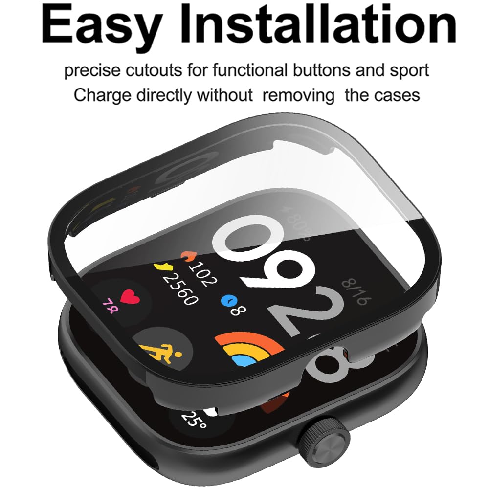 Tempered Glass+Case For Xiaomi – Smartwatch Band Accessories Bewertung und Preis