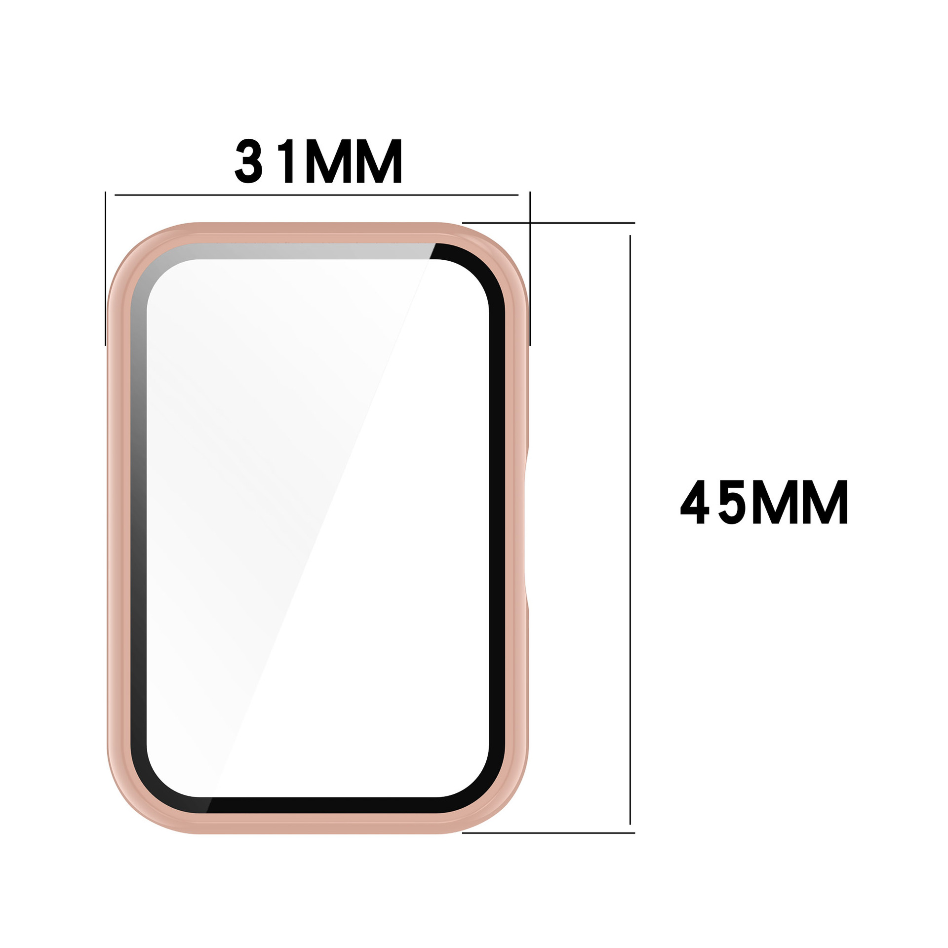 Glass+Case For Samsung Galaxy  – Samsung Smartwatch Accessories Bewertung und Preis