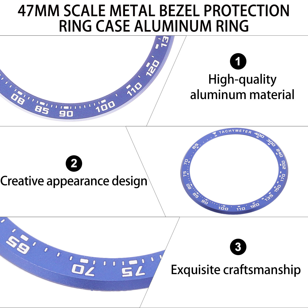 47Mm Metal Watch Case Ring for – Smartwatch Case Bewertung und Preis
