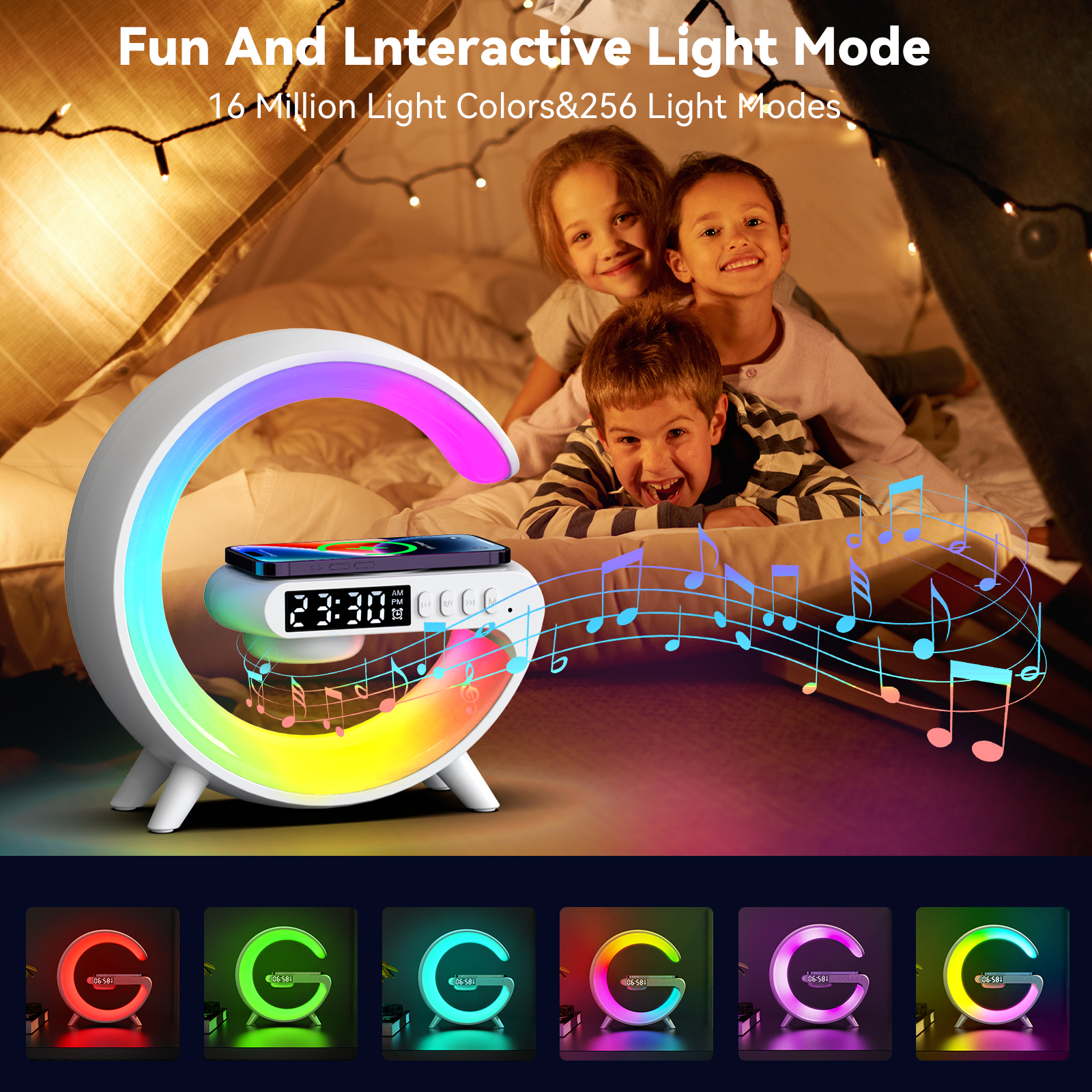 Small RGB Wireless Charger Sma – Wireless Charger Watch Bewertung und Preis