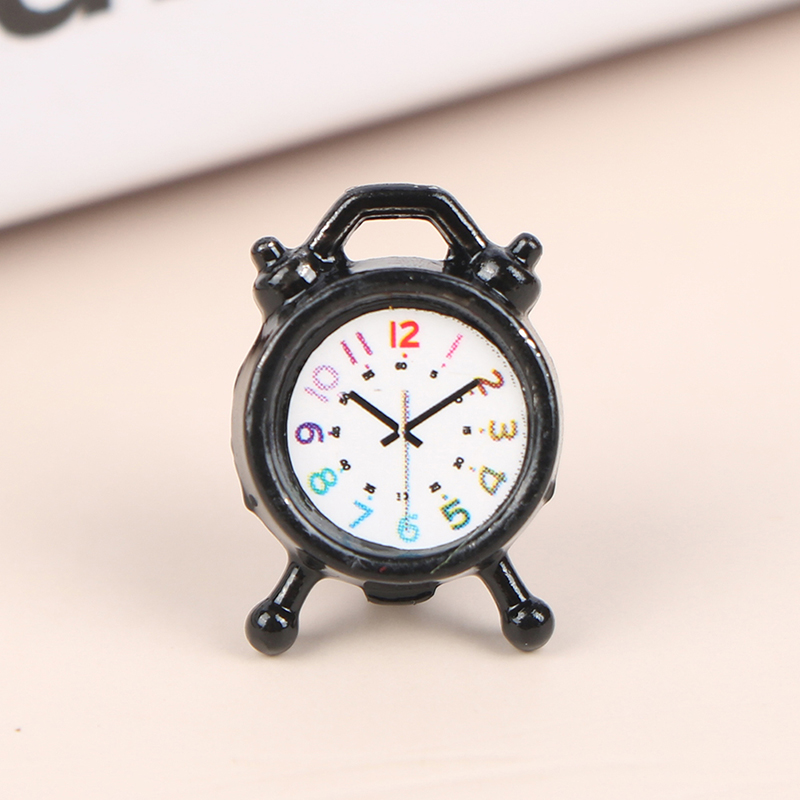 1PC 1:12 Scale Alarm Clock Dol – Accessories With Watch Bewertung und Preis