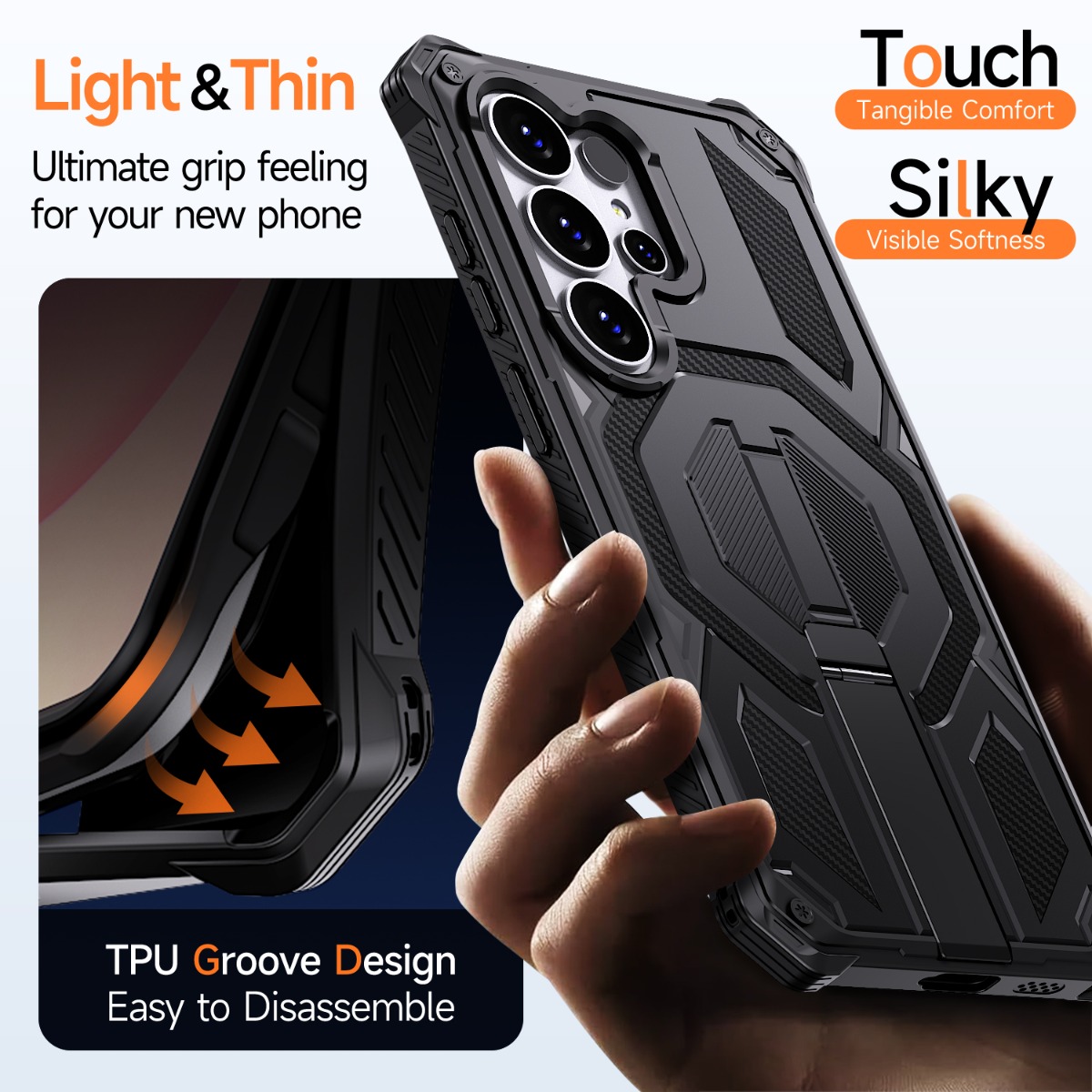 Phone Case for Samsung Galaxy  – Magnetic Charging Stand Bewertung und Preis