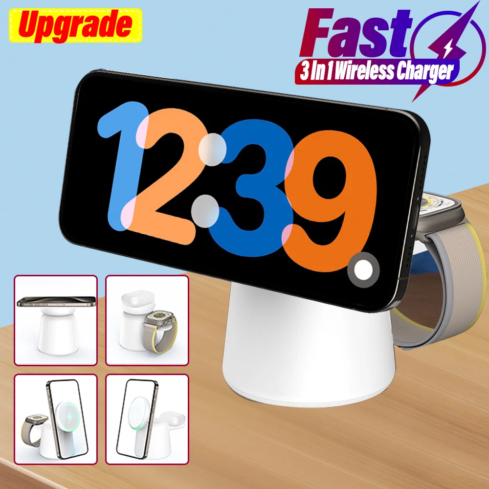 3 in 1 Magnetic Wireless Charg – Smartwatch Ac Bewertung und Preis