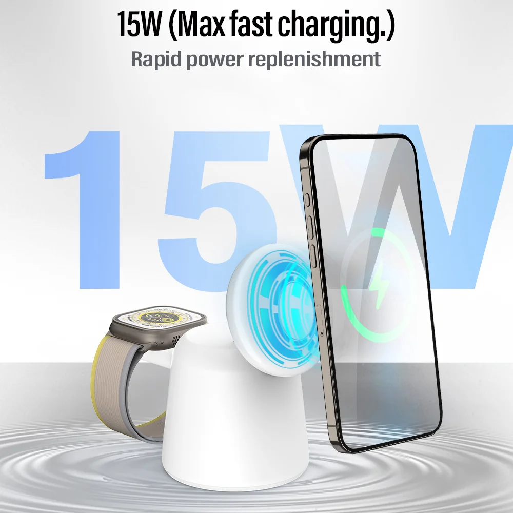 3 in 1 Magnetic Wireless Charg – Smartwatch Ac Bewertung und Preis
