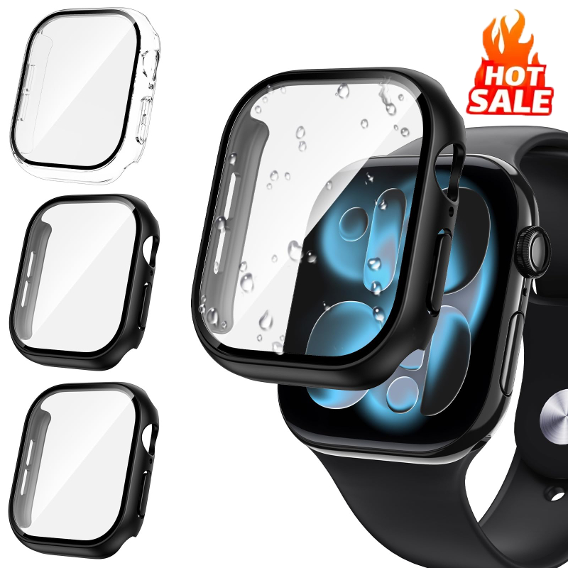 3pcs Glass+Cover For Apple Wat – Smartwatch Band Accessories Bewertung und Preis