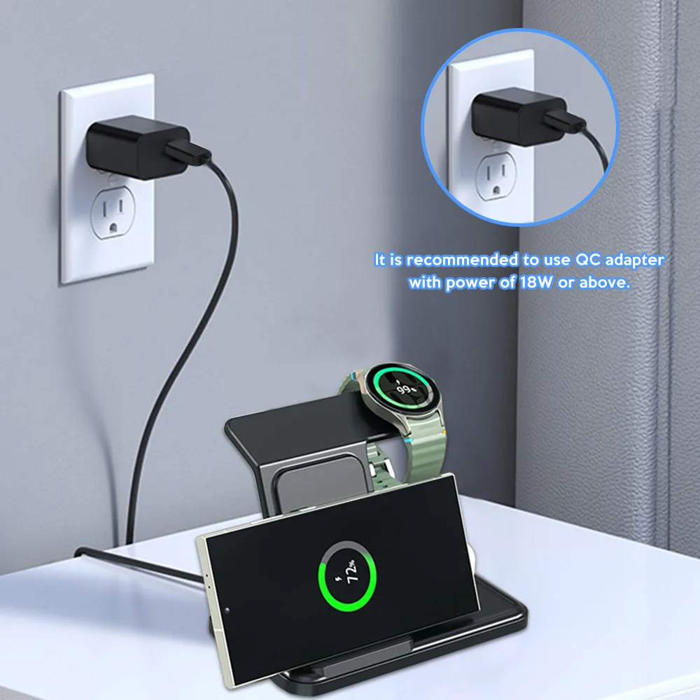 3 IN 1 Wireless Charger Statio – Smartwatch Ac Bewertung und Preis