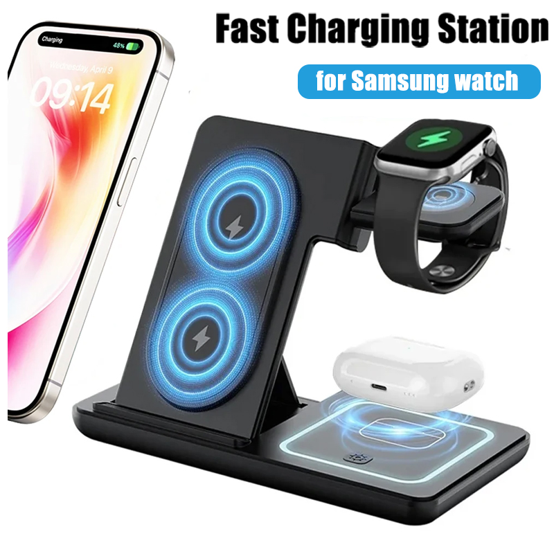3 in 1 Foldable Wireless Charg – Smartwatch Ac Bewertung und Preis