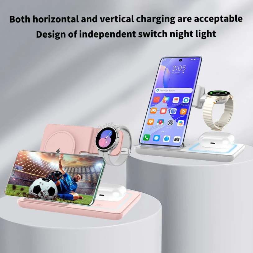 3 in 1 Foldable Wireless Charg – Smartwatch Ac Bewertung und Preis