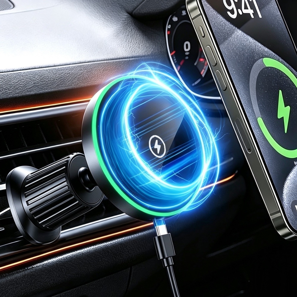 Magnetic Car Wireless Charger  – Magnetic Charging Stand Bewertung und Preis