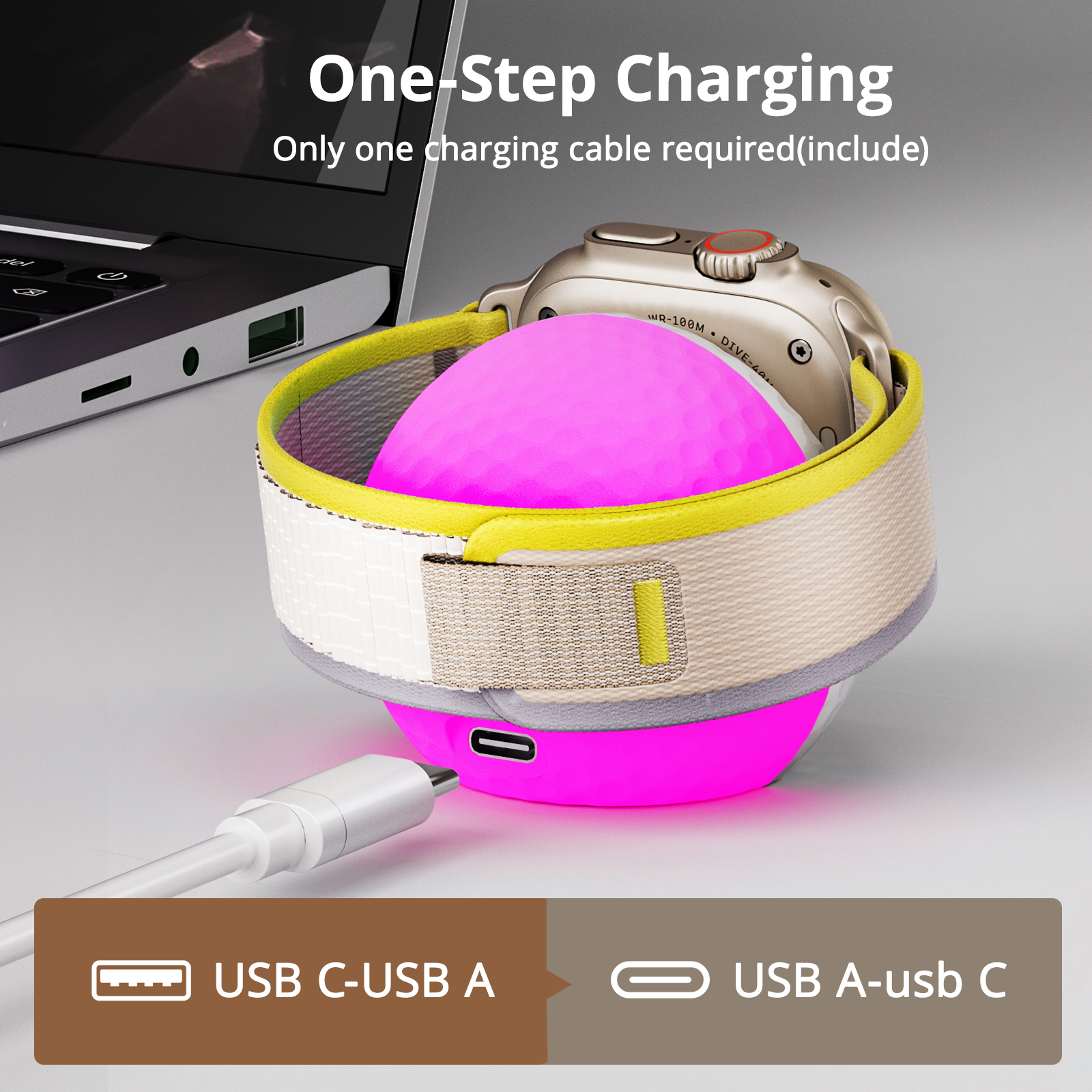 Portable RGB Lighting Wireless – Magnetic Charging Stand Bewertung und Preis
