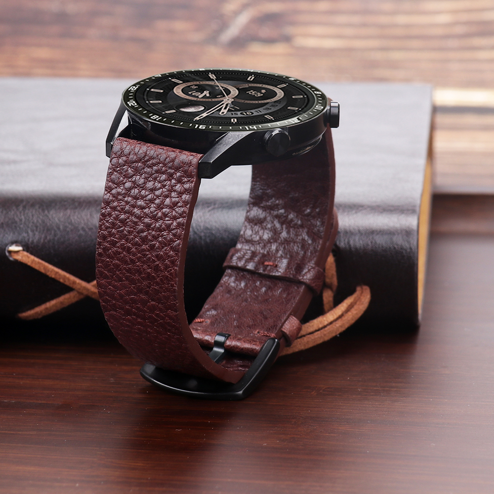 22mm Genuine Calfskin Leather  – Smartwatch Accessories Shop Bewertung und Preis