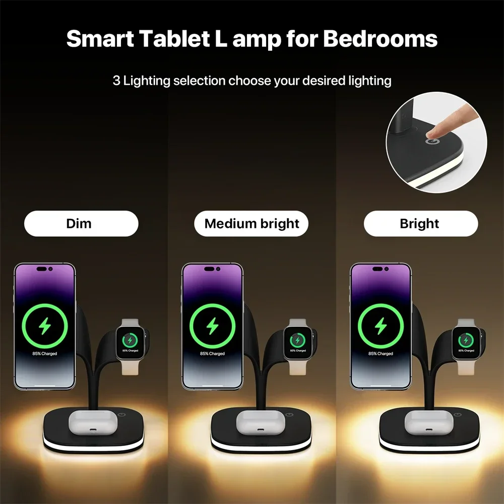 Magnetic 3 in 1 Wireless Charg – Wireless Charger Watch Bewertung und Preis