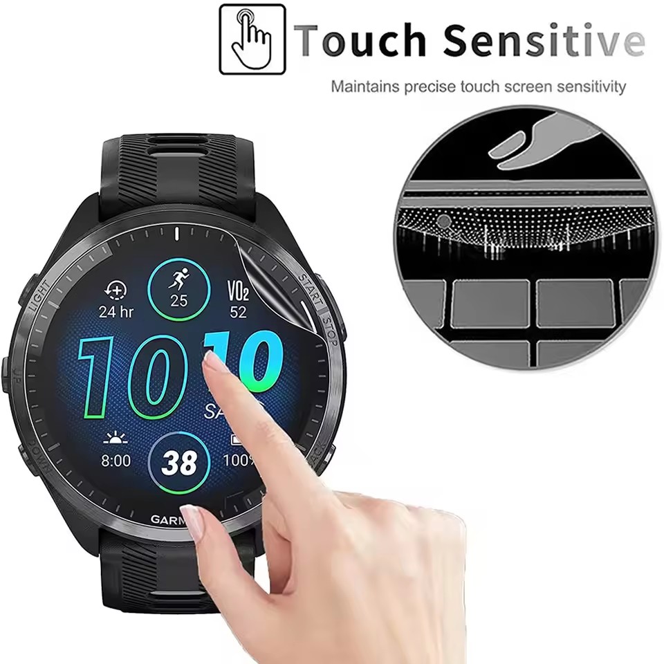 3Pcs Soft HD Hydrogel Protecti – Garmin Smartwatch Accessories Bewertung und Preis