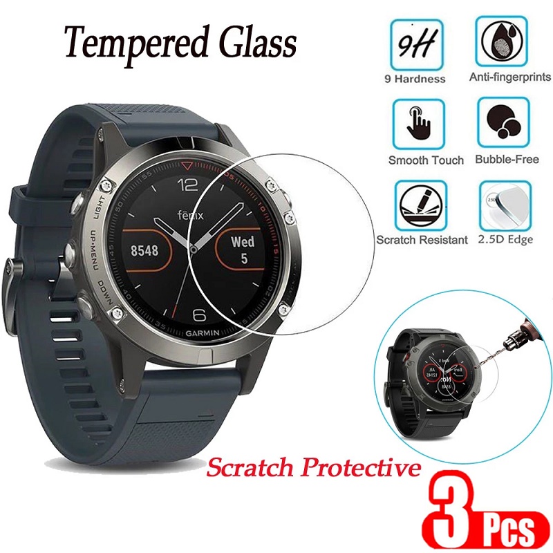 3pcs 9H Premium Tempered Glass – Garmin Smartwatch Accessories Bewertung und Preis