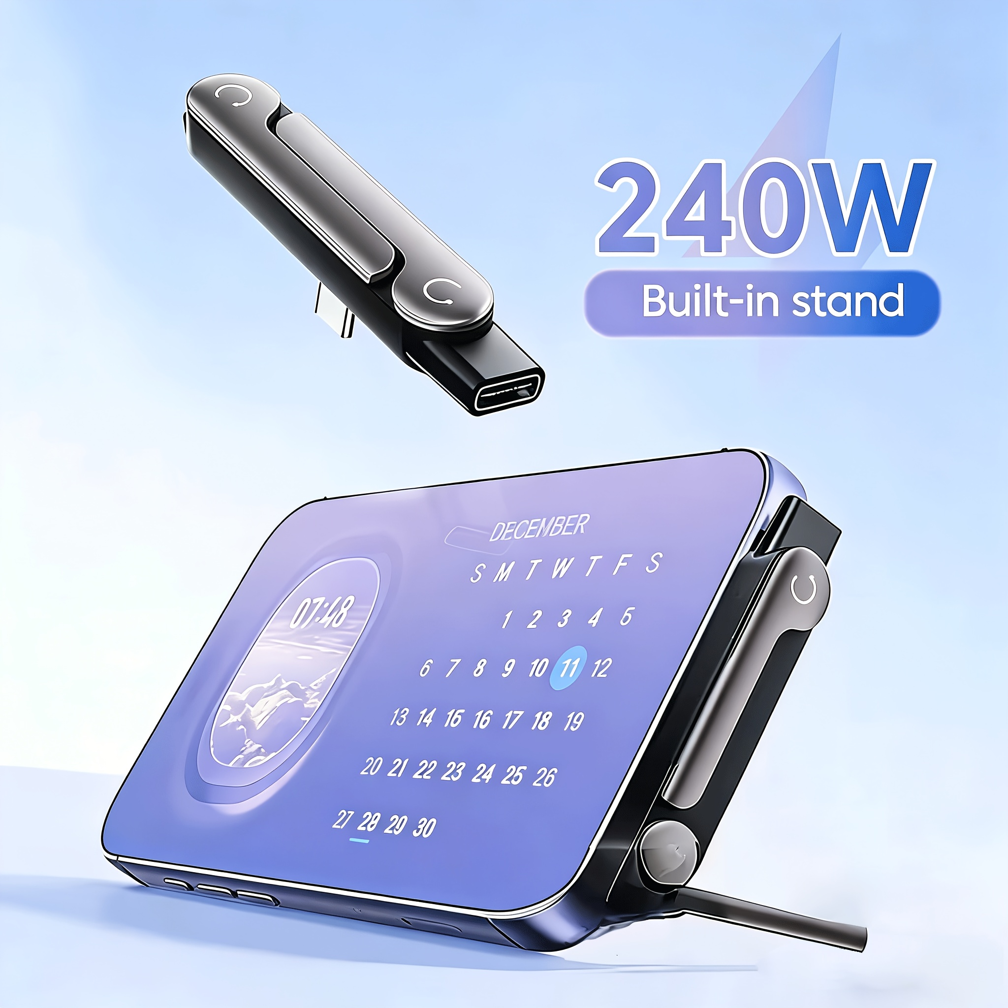 2Pcs 90° Angled 240W Fast Char – Magnetic Charging Stand Bewertung und Preis