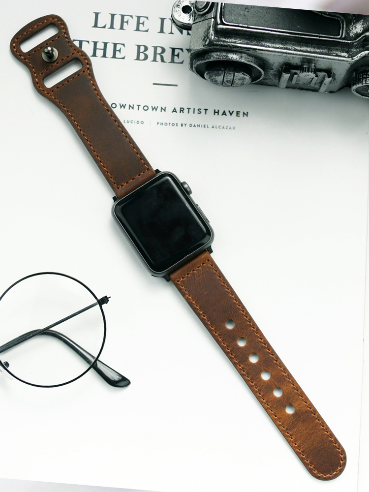 Genuine Leather Correa Strap f – Smartwatch Accessories Shop Bewertung und Preis